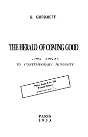 The herald of coming good /