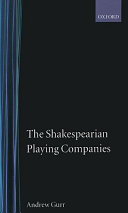 The Shakespearian playing companies /