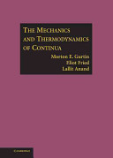 The mechanics and thermodynamics of continua /