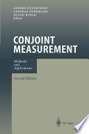 Conjoint Measurement : Methods and Applications /