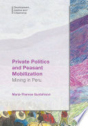 Private politics and peasant mobilization : mining in Peru /