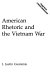 American rhetoric and the Vietnam War /