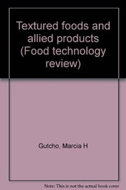 Textured foods and allied products /