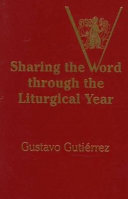 Sharing the Word through the liturgical year /