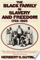 The Black family in slavery and freedom, 1750-1925 /