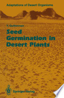 Seed Germination in Desert Plants /