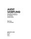 Audit sampling : an introduction to statistical sampling in auditing /
