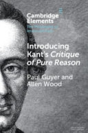 Introducing Kant's Critique of pure reason /