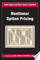 Nonlinear option pricing /