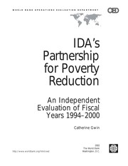 IDA's partnership for poverty reduction : an independent evaluation of fiscal years 1994-2000 /