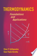 Thermodynamics : foundations and applications /