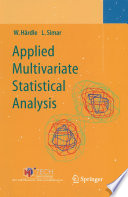 Applied Multivariate Statistical Analysis /