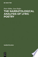 The narratological analysis of lyric poetry : studies in English poetry from the 16th to the 20th century /