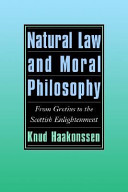 Natural law and moral philosophy : from Grotius to the Scottish Enlightenment /