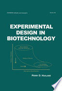 Experimental design in biotechnology /
