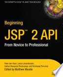 Beginning JSP 2 : from novice to professional /
