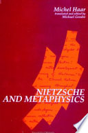 Nietzsche and metaphysics /