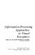 Information-processing approaches to visual perception.