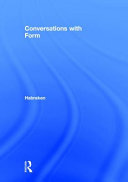 Conversations with form : a workbook for students of architecture /