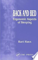 Back and bed : ergonomic aspects of sleeping /