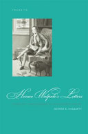 Horace Walpole's letters : masculinity and friendship in the eighteenth century /