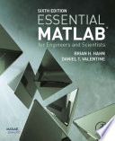 Essential MATLAB for engineers and scientists /