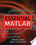 Essential MATLAB for engineers and scientists /