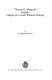 Thomas G. Masaryk's realism : origins of a Czech political concept /