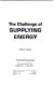 The challenge of supplying energy /