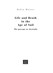 Life and death in the age of sail : the passage to Australia /