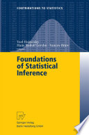 Foundations of Statistical Inference : Proceedings of the Shoresh Conference 2000 /