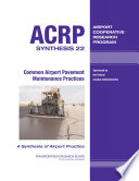 Common airport pavement maintenance practices /