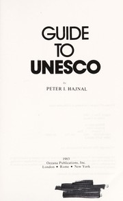Guide to Unesco /