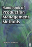 Handbook of production management methods /