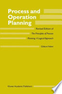 Process and operation planning /