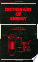 Dictionary of energy /