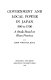 Government and local power in Japan, 500 to 1700 : a study based on Bizen Province /