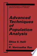 Advanced techniques of population analysis /