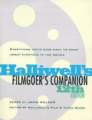 Halliwell's filmgoer's companion /