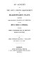 An account of the only known manuscript of Shakespeare's plays : comprising some important variations and corrections in the Merry wives of Windsor, obtained from a playhouse copy of that play recently discovered /