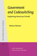 Government and codeswitching : explaining American Finnish /