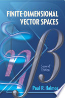 Finite-dimensional vector spaces /