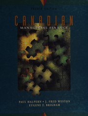 Canadian managerial finance /
