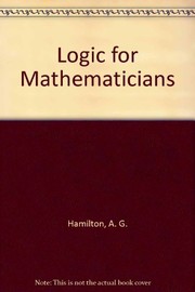 Logic for mathematicians /