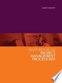 Handbook of project management procedures /