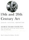 19th and 20th century art : painting, sculpture, architecture.