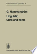 Linguistic Units and Items /