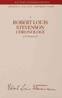 A Robert Louis Stevenson chronology /