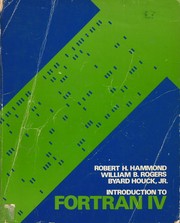 Introduction to FORTRAN IV /