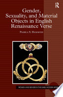 Gender, sexuality, and material objects in English Renaissance verse /